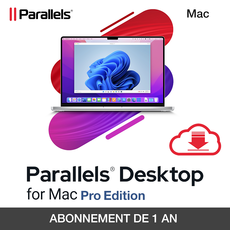 Parallels Desktop pour Mac Pro Edition - Abonnement 1 an