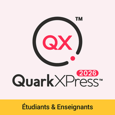 QuarkXPress - Etudiants et enseignants - 1 utilisateur - Abonnement 1 an