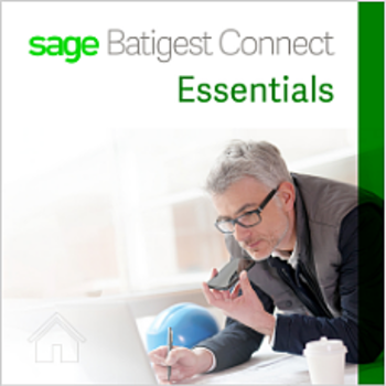 Sage Batigest Connect Essentials - support 1 an + Prestation