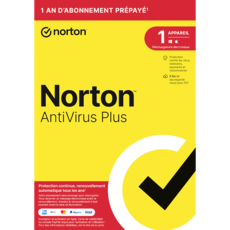 Norton AntiVirus Plus 2023 - 1 appareil - Abonnement 1 an