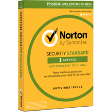 Norton Security Standard - 1 utilisateur - 1 appareil - Abonnement 2 ans