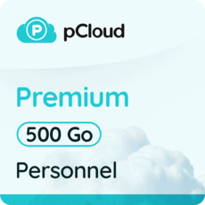 pCloud Premium Personnel - 500 Go - Licence 1 an