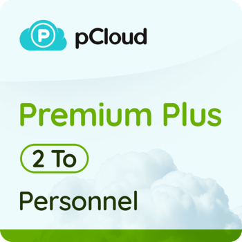 pCloud Premium Plus Personnel - Avec chiffrement côté client