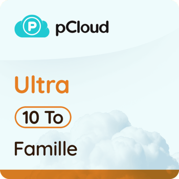 pCloud Ultra Famille - Avec chiffrement côté client