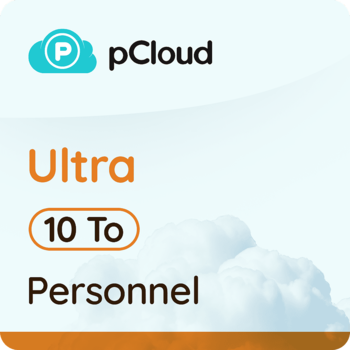 pCloud Ultra Personnel - Avec chiffrement côté client